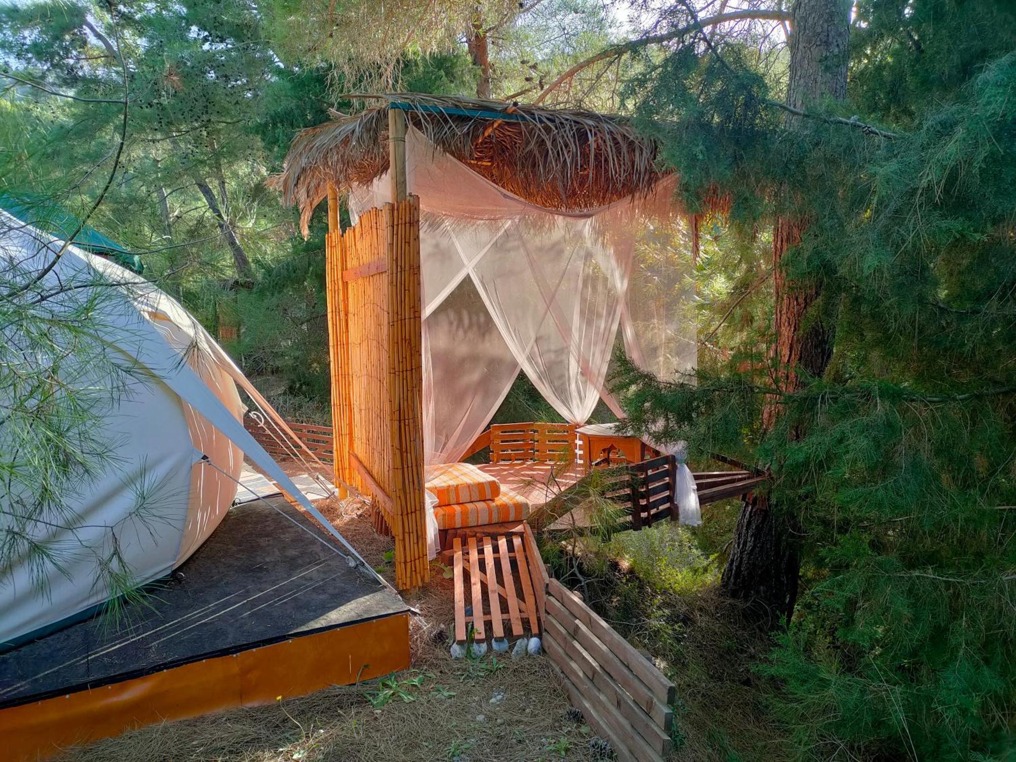 Vinsan Glamping & Wellness Centre Otel Eleousa Dış mekan fotoğraf